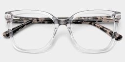 Sage Clear Rectangle Glasses4