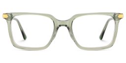 Goveo Green Rectangle Glasses1