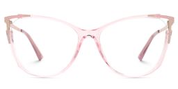 Yomary Pink Cat eye Glasses0