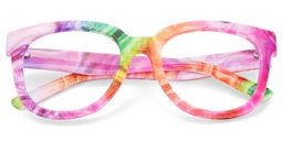 Harrell Multicolor Square Glasses1