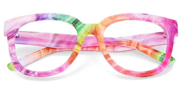 Harrell Multicolor Square Glasses