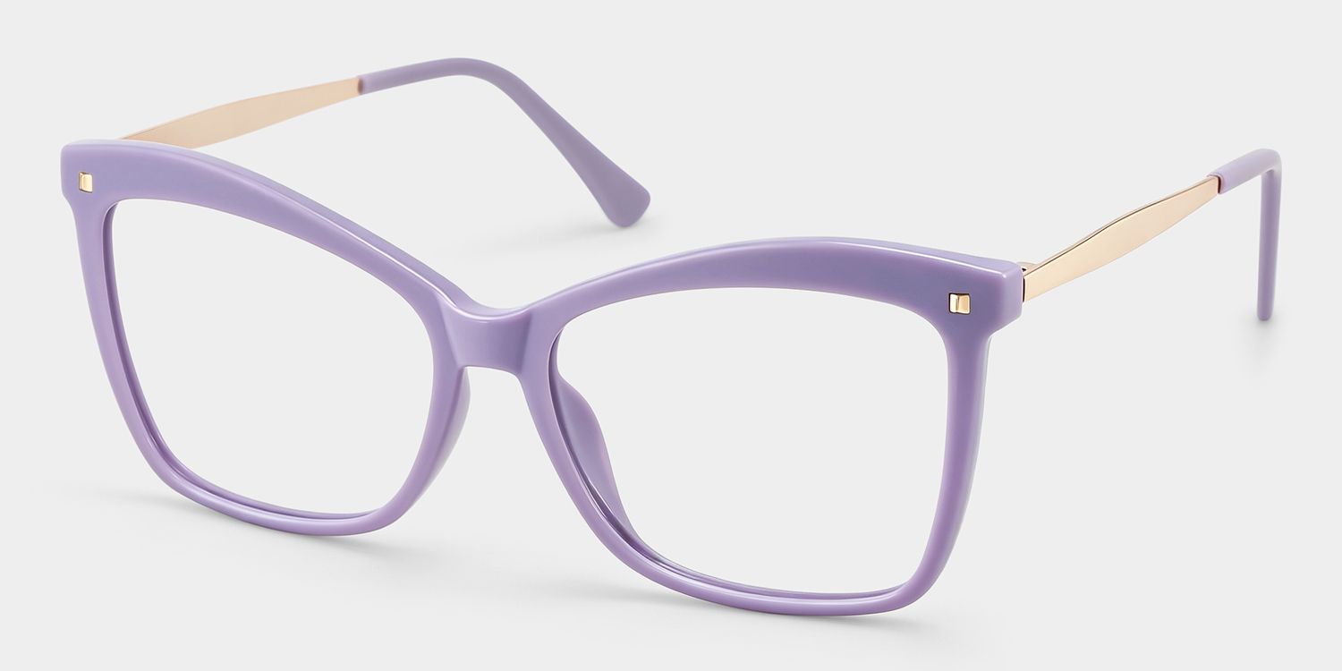 Isaebella Butterfly Light Purple Frame Glasses | Zeelool2