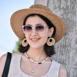 Caroline Clear Square Sunglasses6