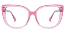 Fenn Pink Cat eye Glasses0
