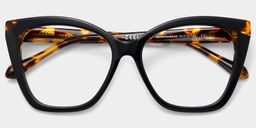 Kira Black Butterfly Glasses2