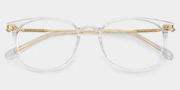 Vilanova Clear Round Glasses1