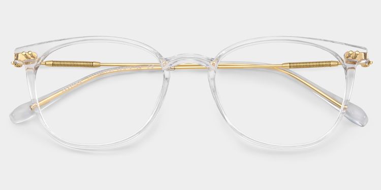 Vilanova Clear Round Glasses