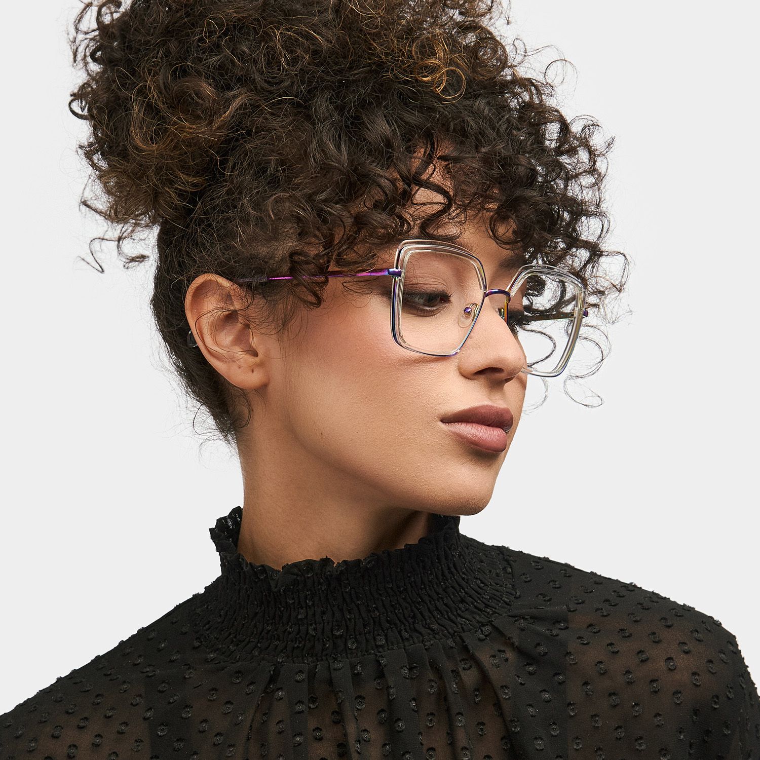 Cordaro Square Clear Frame Glasses for Women | ZEELOOL0