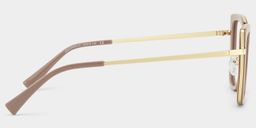 Leila Beige Butterfly Glasses6