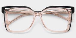 Twolla Beige Square Glasses2