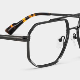 Autumn Gray Aviator Glasses5