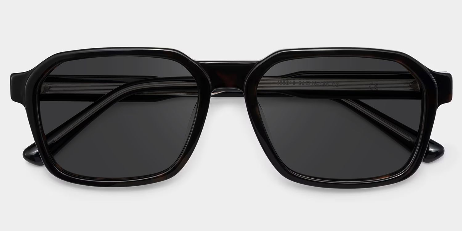 Arden Tortoise Rectangle Sunglasses to Frame Your Face | ZEELOOL1