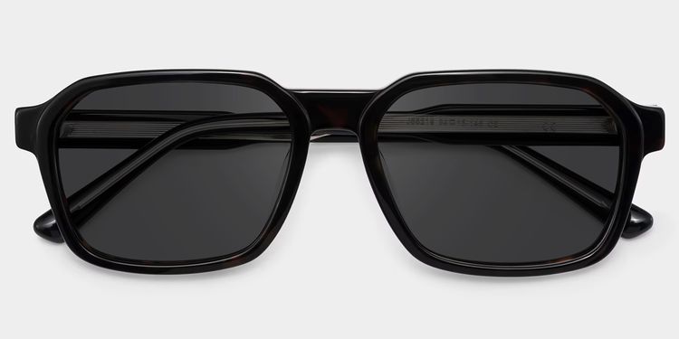 Arden Tortoise Rectangle Sunglasses