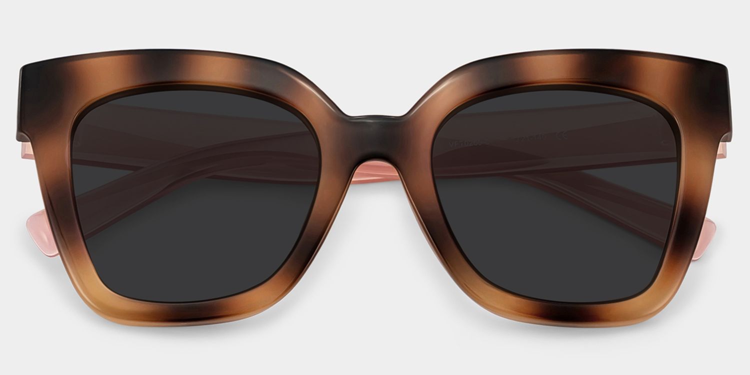 Malcolm Square Burnt-Umber Frame Sunglasses Online Sale | ZEELOOL2