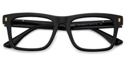 Sammi Black Rectangle Glasses2