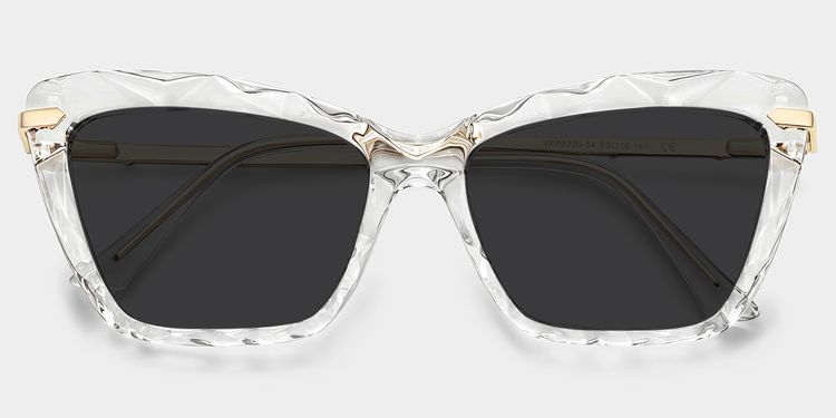 Juliet Clear Rectangle Sunglasses