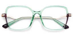 Rendon Green Square Glasses1