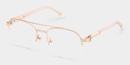 Emily Rose Gold Aviator Glasses2
