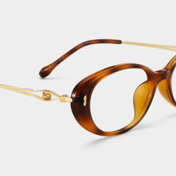 Blaire Tortoise Oval Glasses5