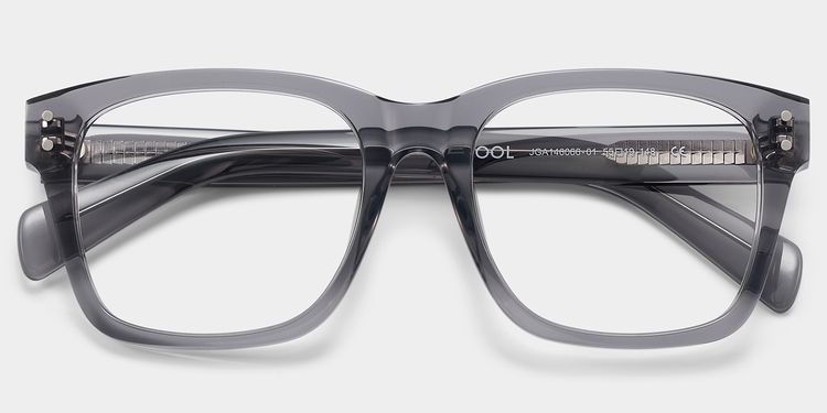 Fussell Gray Square Glasses