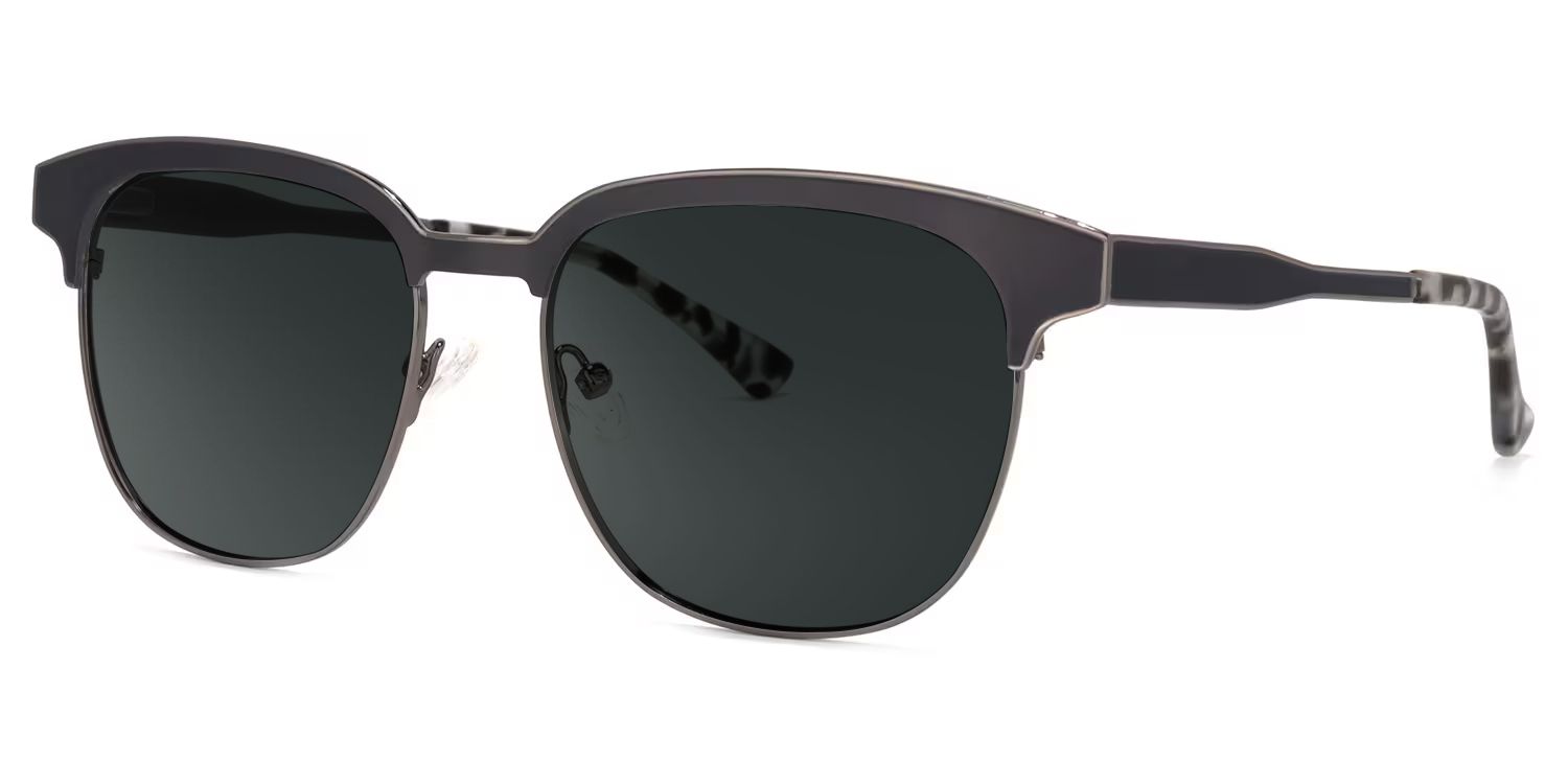 Wren Dark-Gray Browline Sunglasses to Frame Your Face | ZEELOOL1