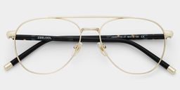 Calvin Gold Aviator Glasses3