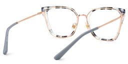 Martins Blue Rectangle Glasses3