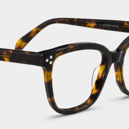 Scarlett Tortoise Square Glasses5