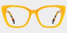 Julius Yellow Butterfly Glasses4