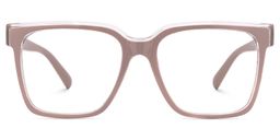 Renea Pink Square Glasses0