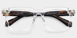 Connor Clear Rectangle Glasses2