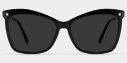 Isaebella Black Butterfly Sunglasses0