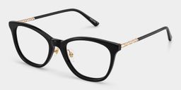 April Black Cat eye Glasses3