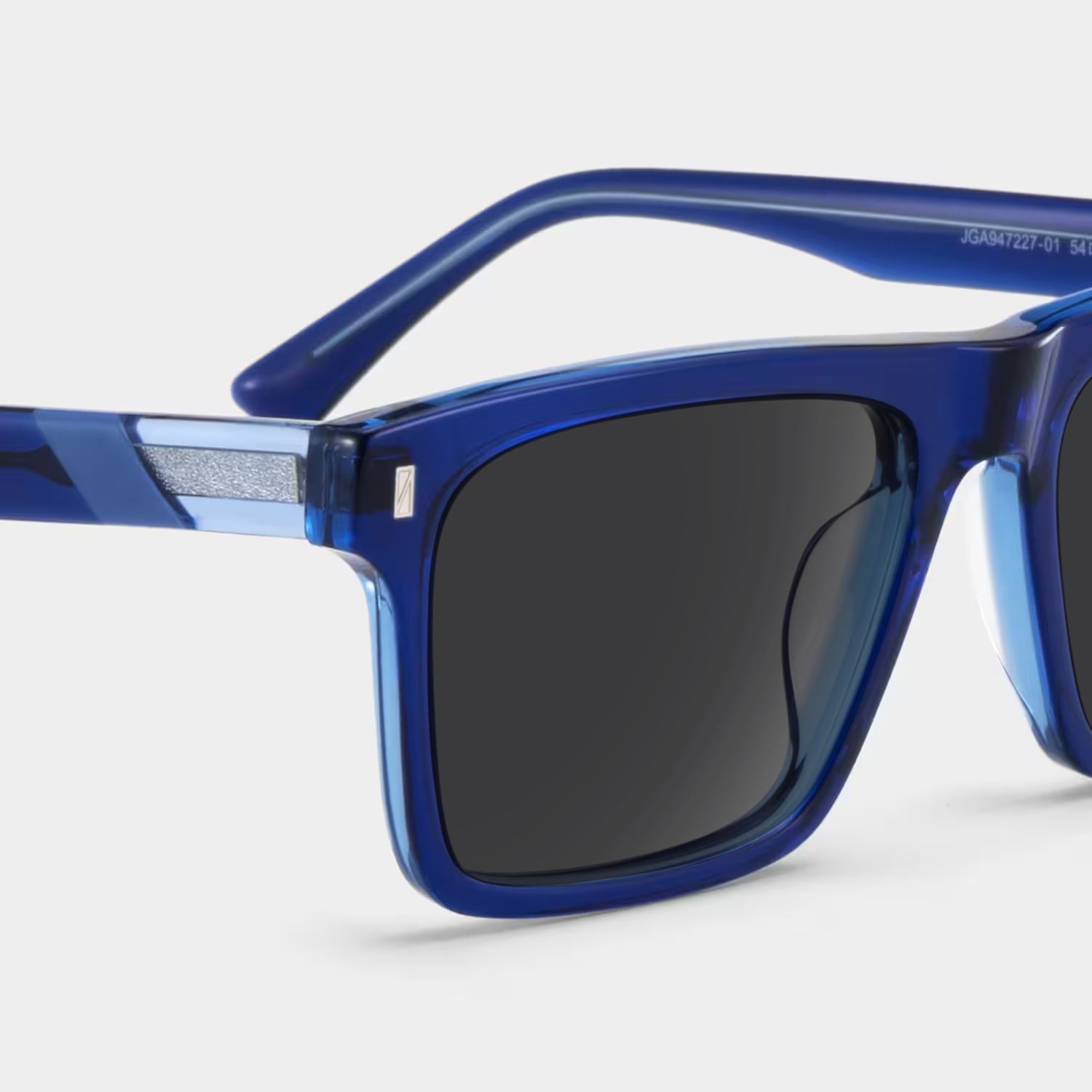 Henry Rectangle Blue Frame Sunglasses Online Sale | ZEELOOL4