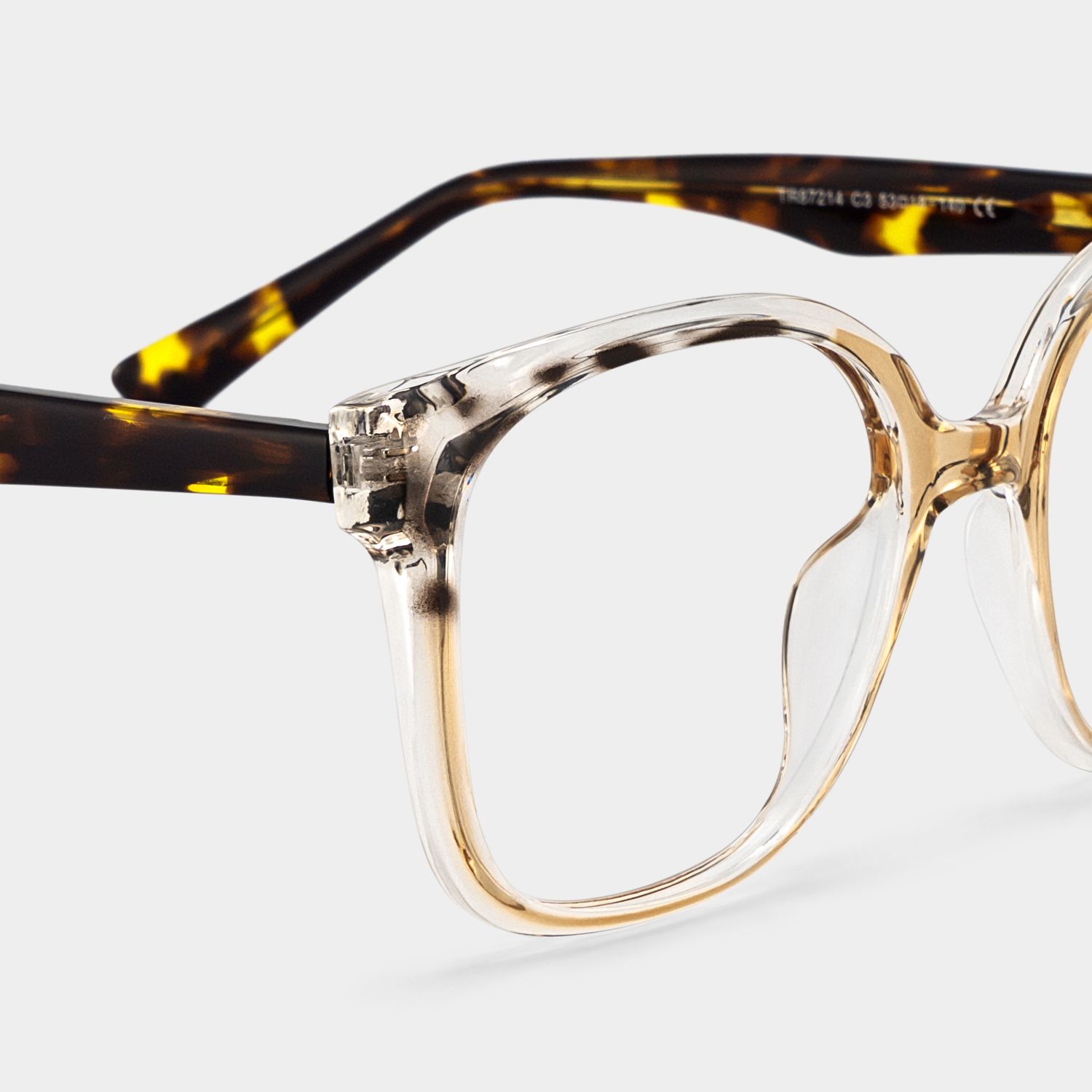 Square Siner Beige Glasses deals -Zeelool Glasses6