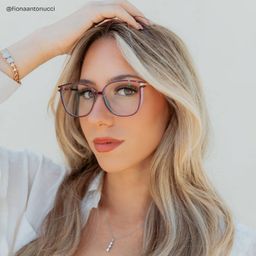 Rodz Purple Square Glasses5