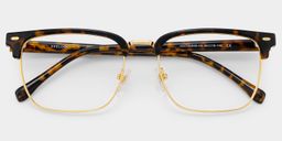 Braidsby Tortoise Browline Glasses2