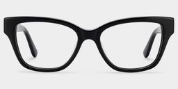 Miranda Black Cat eye Glasses1