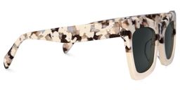 Benitez Two-Tone Rectangle Sunglasses2