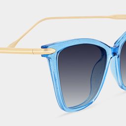 Hilary Blue Butterfly Sunglasses4