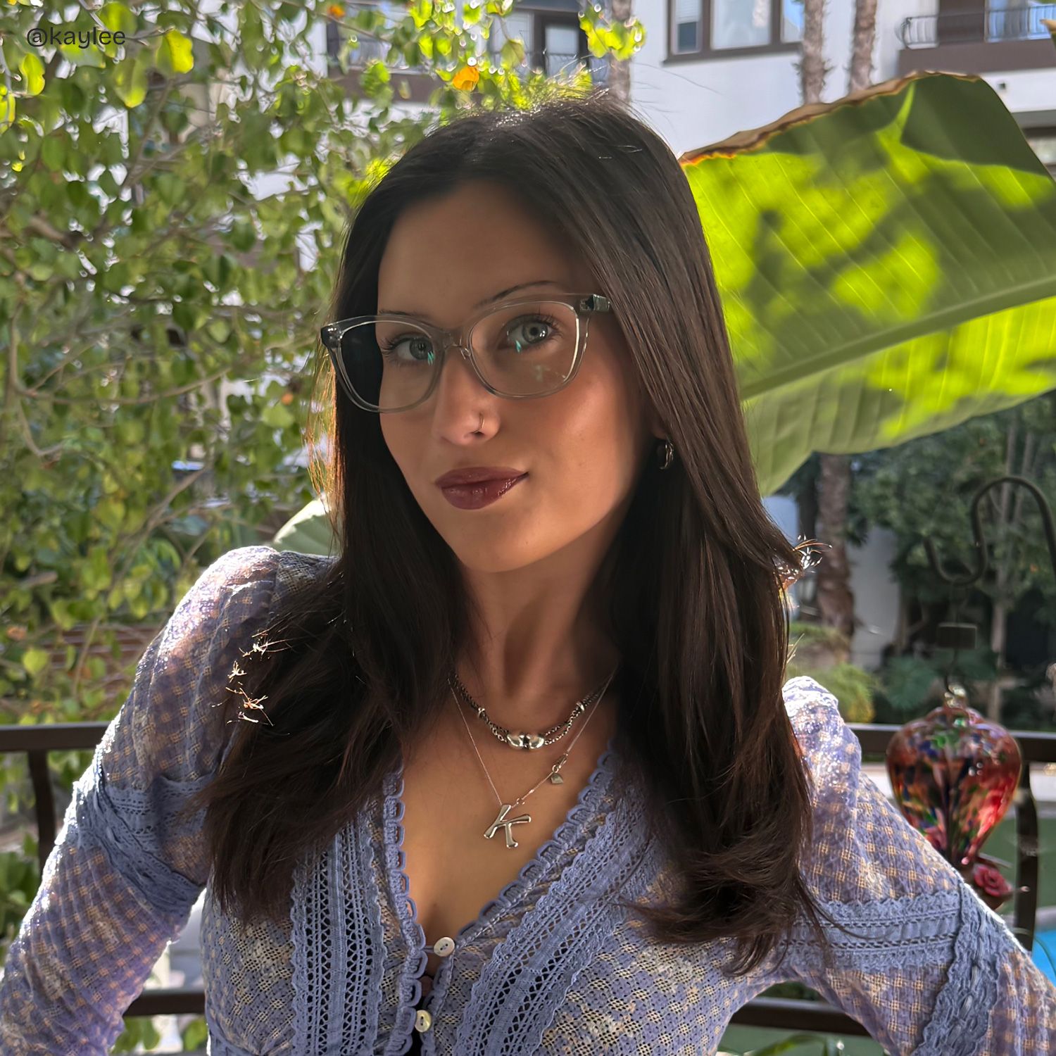 Cassia Clear Green Rectangle Acetate Glasses Frames | ZEELOOL6