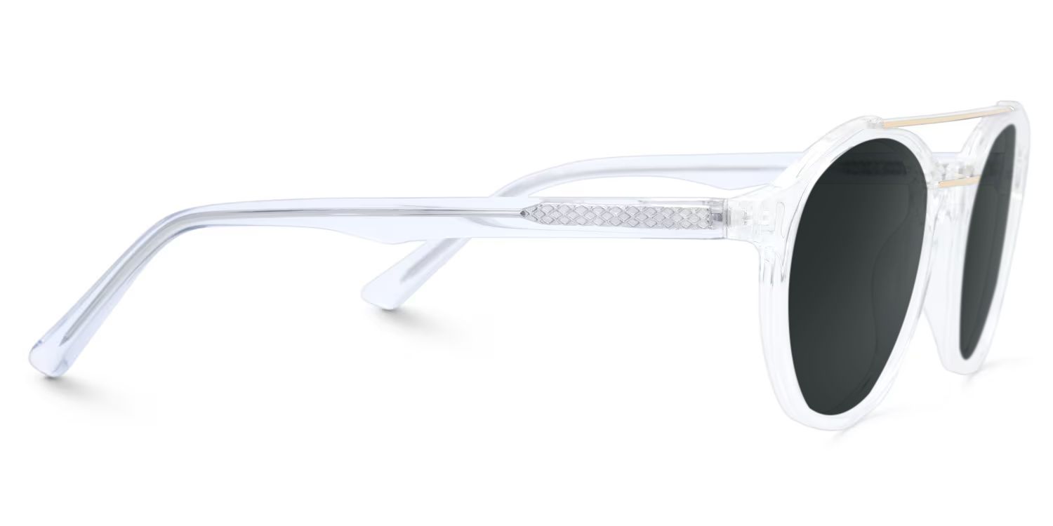 Lee Round Clear Prescription Sunglasses | ZEELOOL2