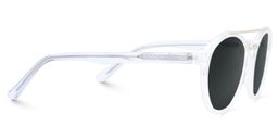Lee Clear Round Sunglasses2