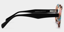 Bobbie Pink-Tortoise Oval Glasses4