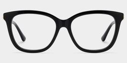 Isabella Black Square Glasses2