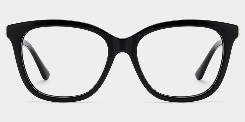 Isabella Black Square Glasses