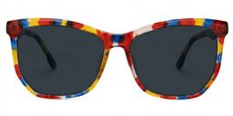Libby Multicolor Geometric Sunglasses0