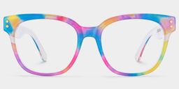 Dante Colorful Square Glasses1