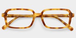 Danielle Tortoise Rectangle Glasses1