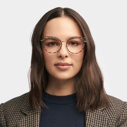 Spivey Tortoise Cat eye Glasses0